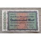 Werty71 Германия 100000 марок 1923 Эссен Гроссгельд банкнота