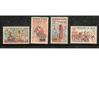 Нигер-1965 (Мих.109-112) **  , Радио, Музыка  (полная серия)