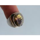 Редкое кольцо, серебро камень, торги с Рубля