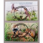 Исчезающие виды нац.дикой природы. Фауна. Полная серия. Беларусь, 2021, с купонами