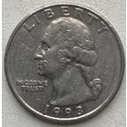 США 25 центов (квотер) 1993 г. P