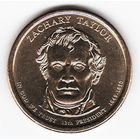 1 доллар США 2009 год 12-й Президент Закари Тейлор двор Д _состояние aUNC