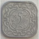 Суринам 5 центов 1976 г. Цена за 1 шт.