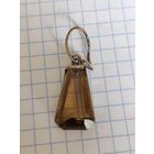 Винтажная бижутерия. Серьга одиночка. Серебро 875 проба.