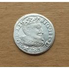 Речь Посполитая, 3 гроша, Рига, 1595 г., Сигизмунд III (1587-1632), серебро