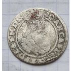 6 грошей 1667 год. Шестак.