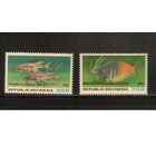 Индонезия-1994(Мих.1505-1508) , **  , Морская Фауна , Рыбы (полная серия)