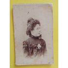 Фото кабинет-портрет "Дама из высшего света", фот. Гершкевич, Витебск, до 1917 г.