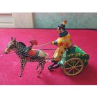 Коллекционная Механическая игрушка СССР "Цирковой выезд" ЛМЗ.