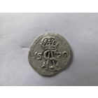 МОНЕТА ДВОЙНОЙ ДЕНАРИЙ 1570.