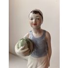 Мальчик с арбузами. Городница. 1950-е г.