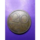 Германия ГДР 20 пфеннигов 1971 А