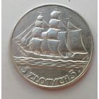5 злотых 1936, кораблик, UNC