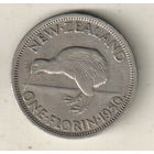 Новая Зеландия 2 шиллинг (флорин) 1950