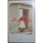 1910-е Открыточный формат фрау из Пруссии ретро фото