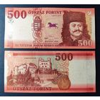 Венгрия, 500 форинтов 2018 г., P-W202 (EL, князь Трансильвании Ференц II Ракоци), UNC
