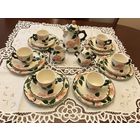 Шикарный сервиз" Дикая роза" фирмы " Вилерой Бох" Германия, ручная рельефная роспись,без дефектов ,отличное состояние.