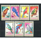 Монголия - 1990 - Попугаи - [Mi. 2182-2188] - полная серия - 7 марок. MNH.  (Лот 94Gw)-T4P22