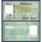 Ливан, 1000 ливров 2016 г., P-90c (развитие алфавита), UNC