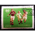 Марка СССР 1956 год Спартакиада