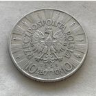 Польша Вторая республика 10 злотых 1939 - редкий год, состояние!