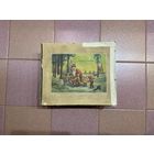 Набор ёлочных игрушек ГДР (стекло).