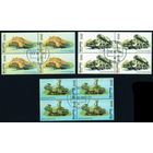 Минский завод колесных тягачей (МЗКТ) Беларусь 1999 год (315-317) 3 марки в квартблоках