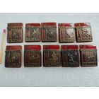 Набор знаков. 1 разряд по видам спорта. тяжёлые. цена за 1 шт.