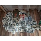 Лот старинных фотографий и альбом для них