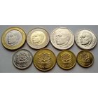 Марокко. Набор 8 монет = 5, 10, 20 сантимов - 1/2, 1, 2, 5, 10 дирхамов 2002 года