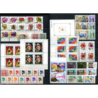 Марки разных стран 4 - полные и не полные серии - 55+ марок, 2 малых листа и 1 блок - MNH. #O-W-88-D-1