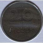 Венгрия 20 филлеров 1946 г. В холдере