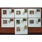 КПД СССР 1973 Зарубежная живопись. серия 7 шт. СГ. Москва