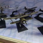 Модель самолёта И-152 (И-15бис) металл