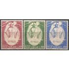 Ватикан. Пасха. 1969г. Mi#544-46. Серия.
