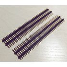 Штыри на плату ((Цена за 8 шт)) Шаг 2,54 мм. Вилка штыревая. Разъем. Гребенка PLHS-40