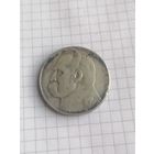 Польша 10 злотых 1937 года.Юзеф Пилсудский