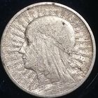 2 злотых 1933 года Ядвига со знаком