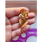 Брошь старая чехия , аленький цветок, редкая