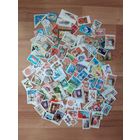 100 марок с повреждениями