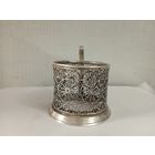 Подстаканник "Скань" 3.Мельхиор,СССР.