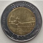 Италия 500 лир 1982 г.