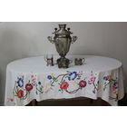 Скатерть старинная белорусская. Народное творчество. Ручная работа. Вышивка. Агроусадьба. Дача. Интерьер.