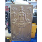 Панно-чеканка медная 38х21 см.