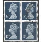 Британия. Королева Елизавета II. 1983г. Mi#948. Кв.блок.
