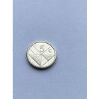 5 центов 2024 г., Аруба