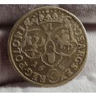 С РУБЛЯ! много лотов, 6 грошей шестак 1683? года, Ян Собеский