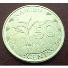 Намибия. 50 центов 2025
