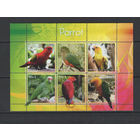 Эритрея 2017** Фауна Птицы Попугаи