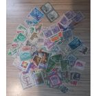 Марки.100штук. Одним лотом.